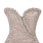 Load image into Gallery viewer, FRONT CUT SHORT STONE DRESS

