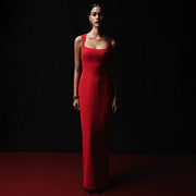 Body Con Crepe Dress