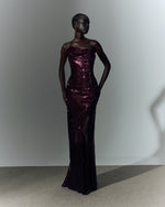 Load image into Gallery viewer, Full Payette strapless gown with soft wire on top
