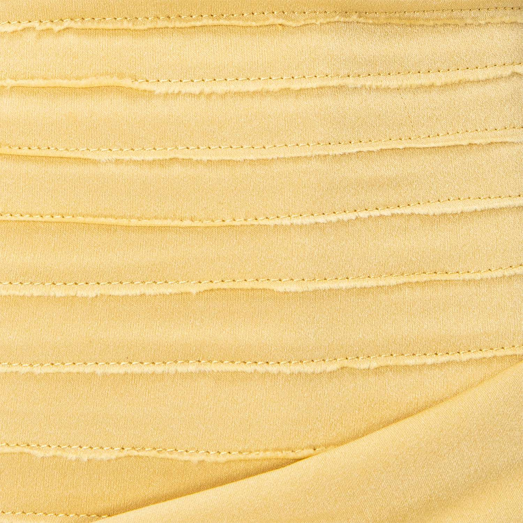 Strapless Satin Dress
