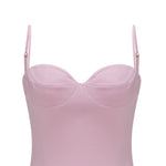 Load image into Gallery viewer, CREPE DRESS WITH DETAILED BUST
