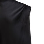 Load image into Gallery viewer, SILK SATIN ASYMMETRICAL TOP WITH ONE SHOULDER PAD
