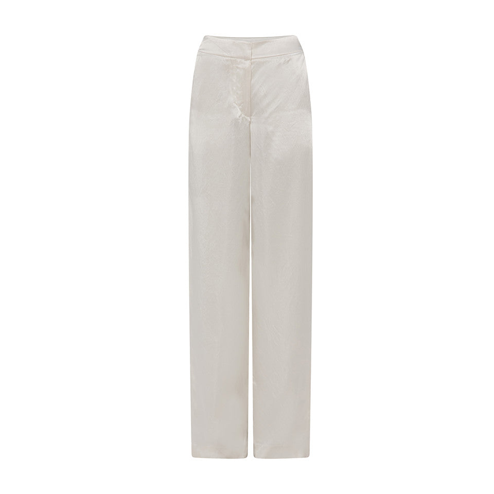 SATIN STRAIGHT CUT PANTS