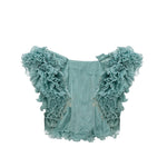 Load image into Gallery viewer, RUSHED HAND EMBROIDERED CAPE
