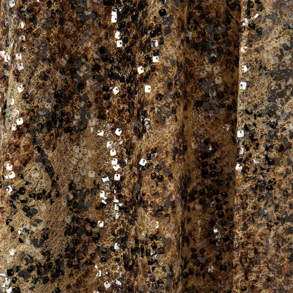 Strapless Sequins Dress