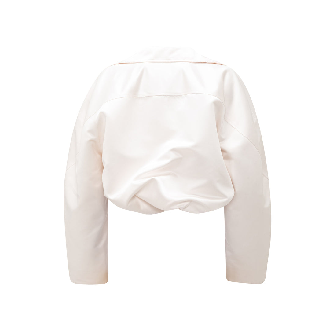 Satin Jacket Styled With Satin Dress